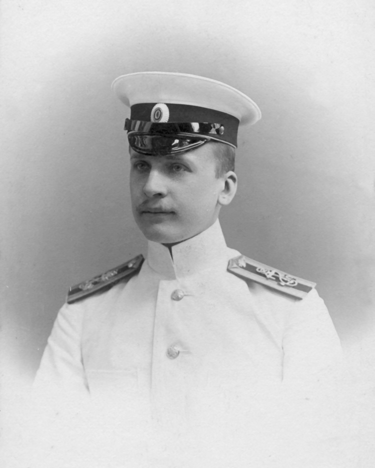 Корабельный гардемарин Борис Петрович Апрелев. 1907 год