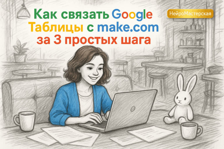    Как связать Google Таблицы с make.com за 3 простых шага Оксана Солдатова