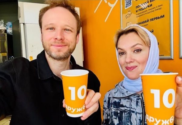    Порошина и Виноградов. Фото: соцсети