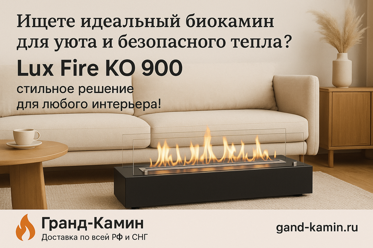    Как выбрать идеальный биокамин для вашего интерьера и создать атмосферу уюта с моделью Эконом 500 Kamin