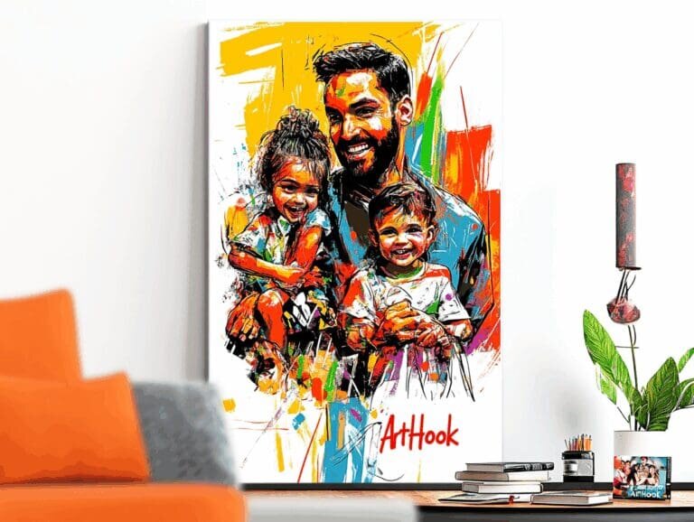    Семейное фото на холсте: как сохранить лучшие моменты жизни и создать уникальное произведение искусства для вашего дома Art-Hook.Ru