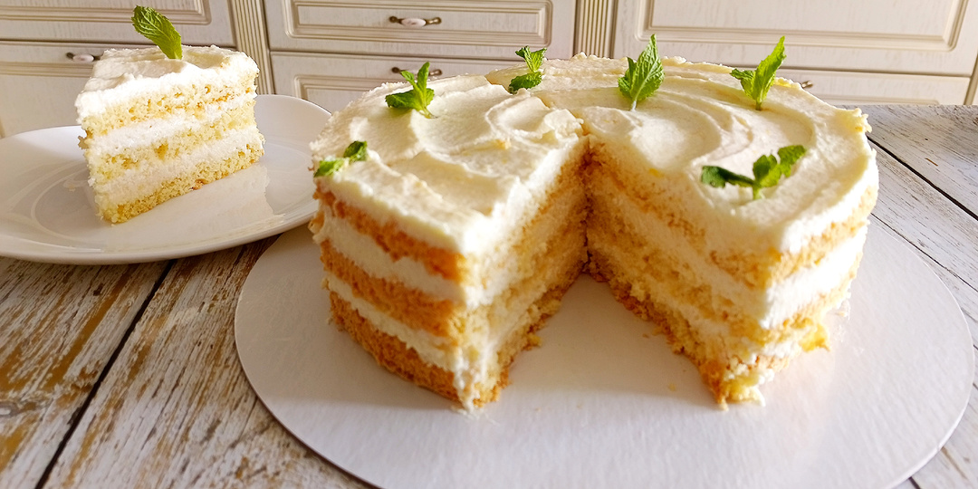 Торт "Маня" по советски. Рецепт из ретро тетрадки, очень вкусно!