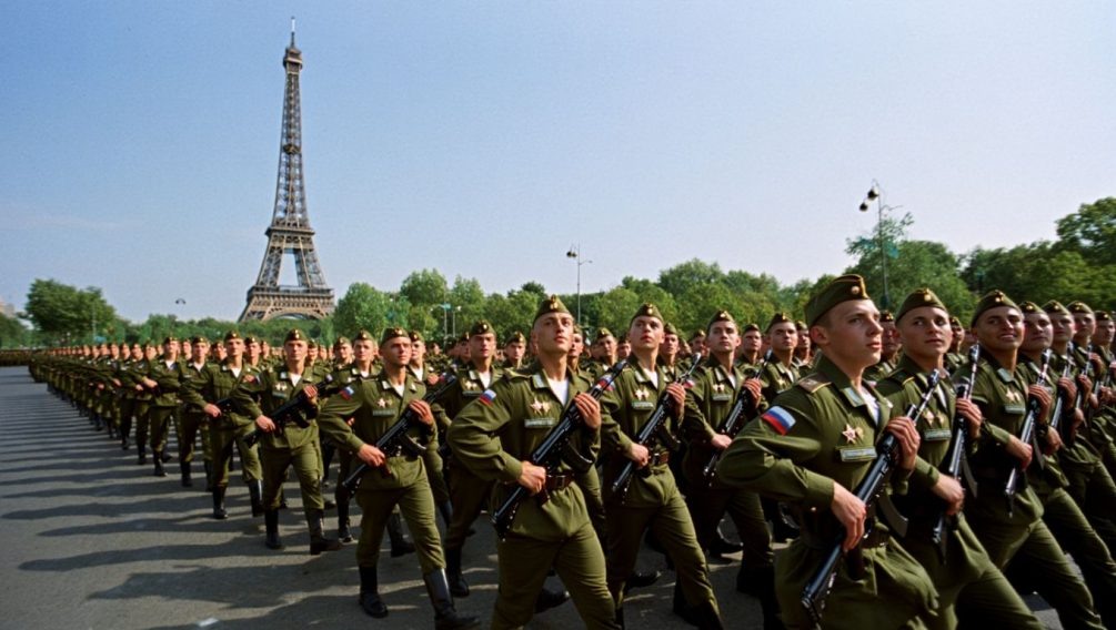    Медведев назвал бредом утверждения, что Россия может напасть на Европу (Иллюстрация: нейросеть).