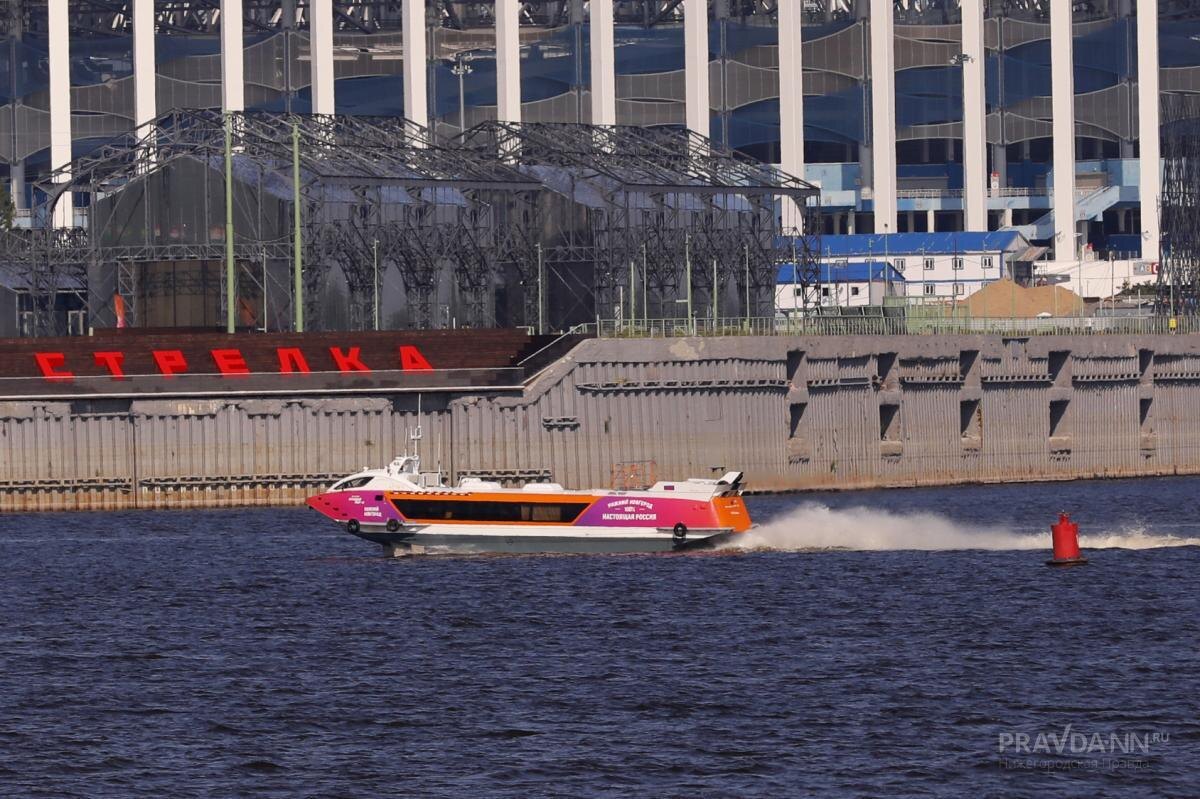    Суда на подводных крыльях уже вышли на маршруты