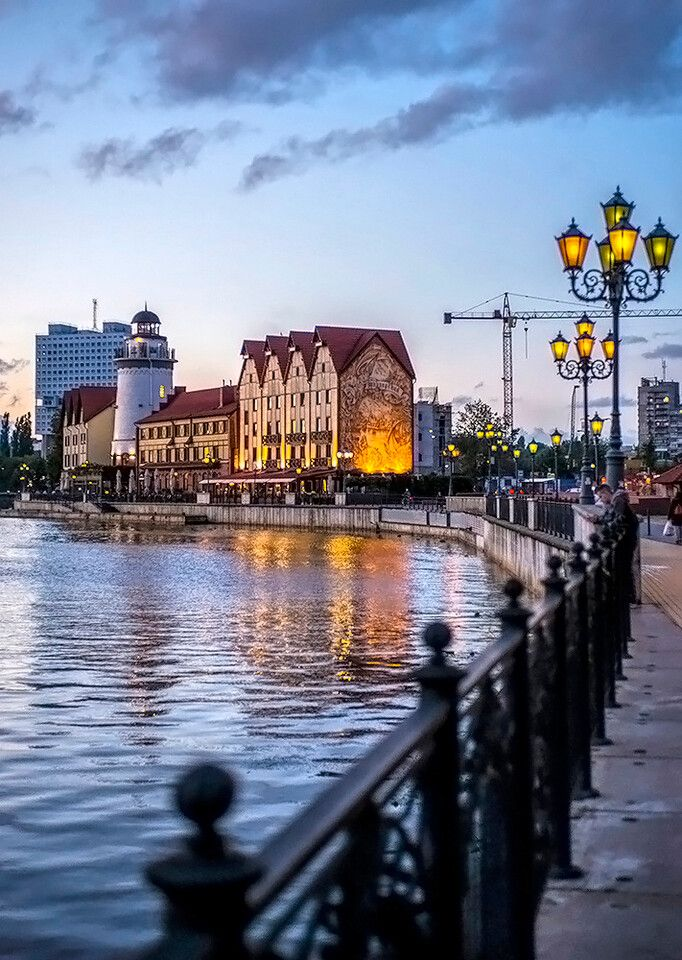 Набережная в Калининграде