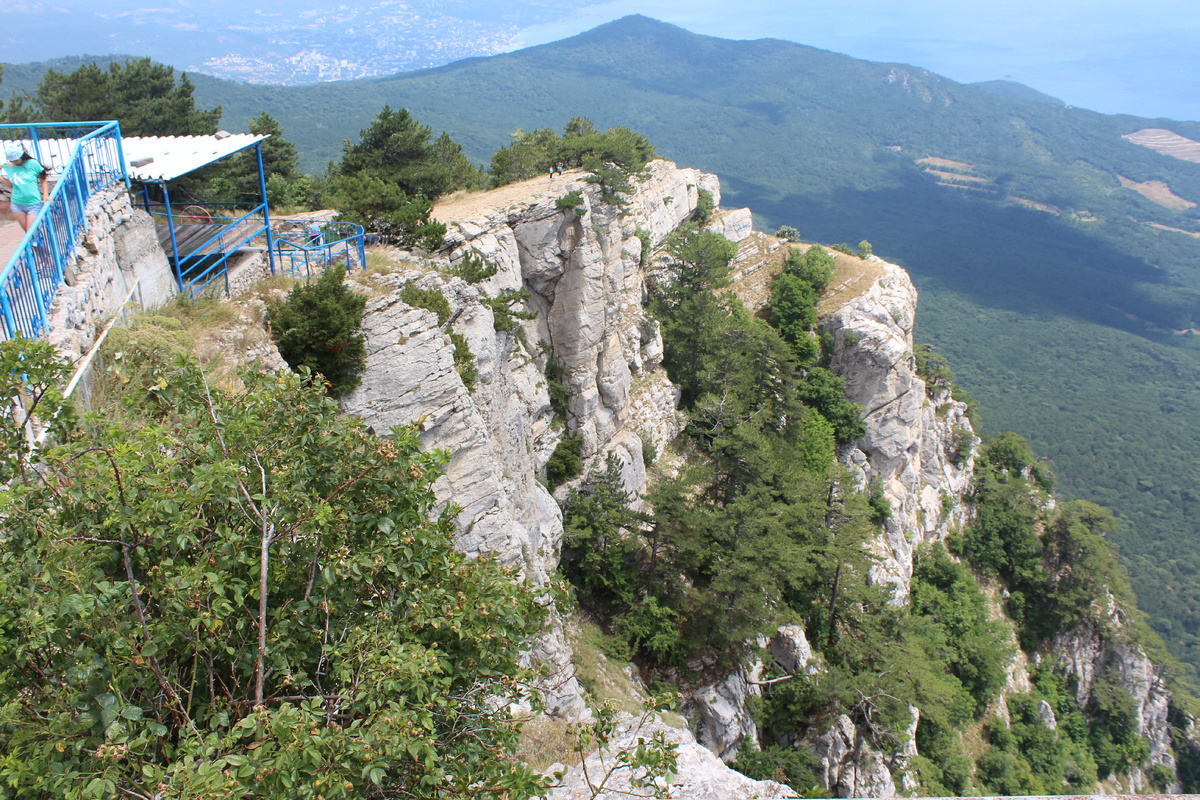 Вид с вершины Ай Петри