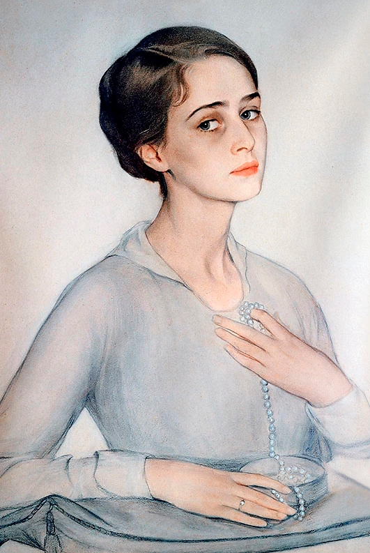 Портрет Ольги Спесивцевой художника Сорина