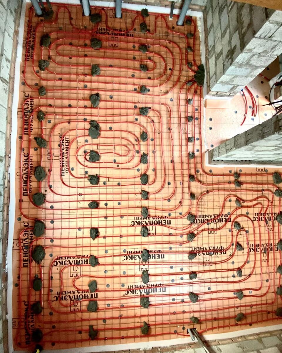 Разложил турбу улиткой на три конутра