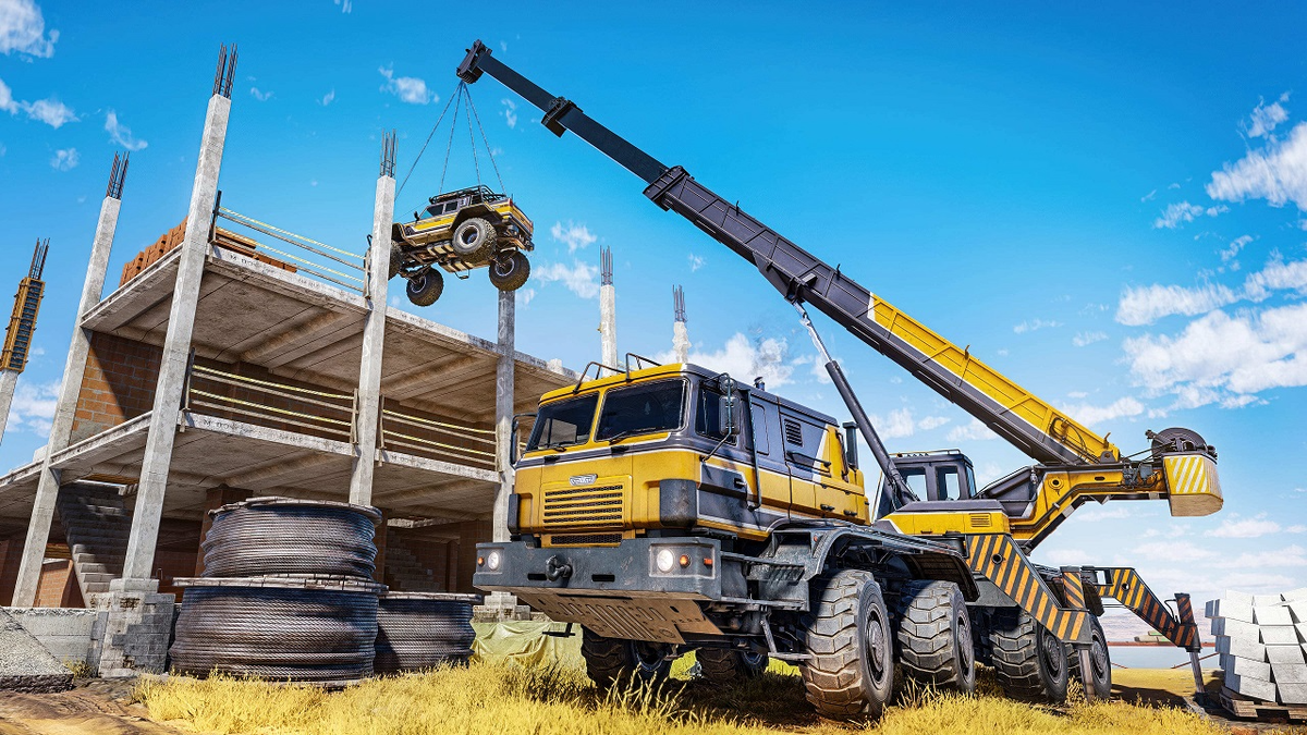 Авторы SnowRunner показали трейлер кооперативного режима в RoadCraft