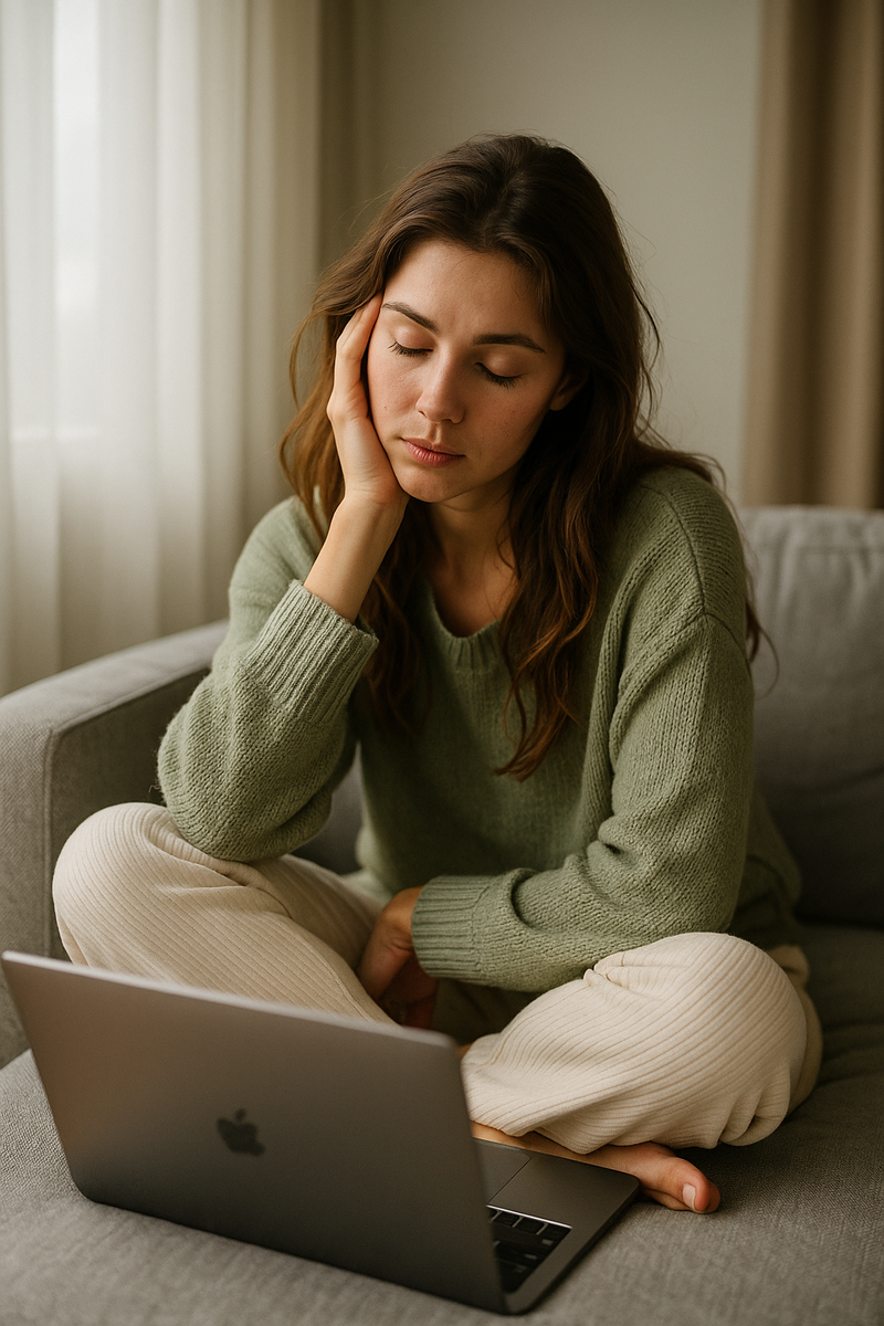 Тревога мешает жить.