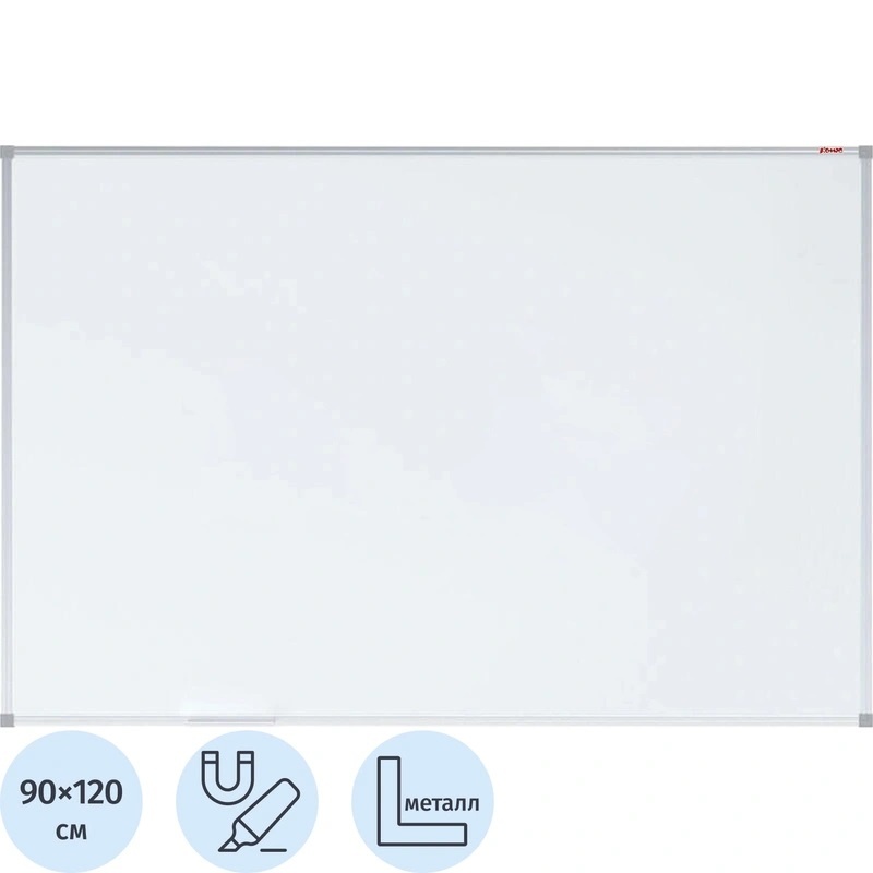 Доска с металлической поверхностью служит дольше, чем ламинированные аналоги из пластика или ДСП