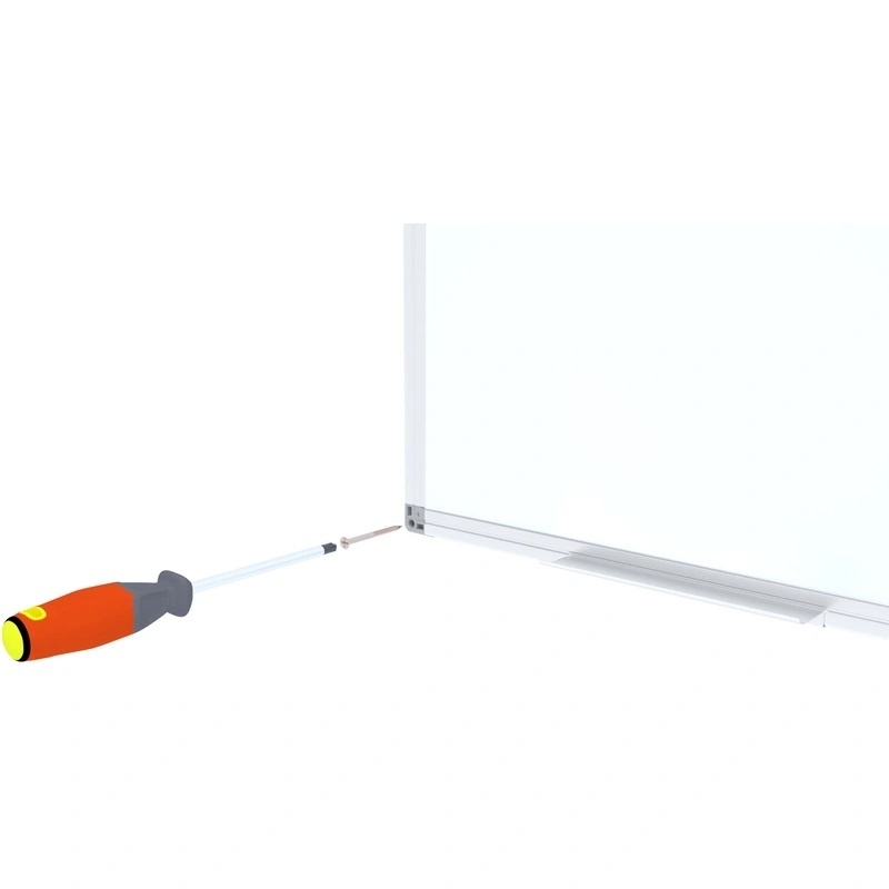 В комплекте есть крепеж и простая инструкция. Доска крепится к стене с помощью скрытого монтажа — без видимых винтов и отверстий