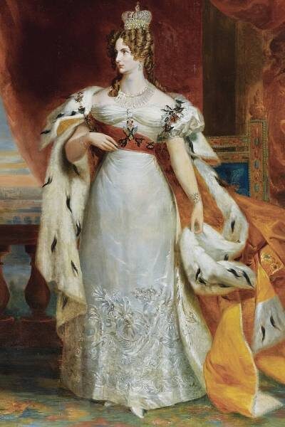   Доу. Портрет матери Александра II, императрицы Александры Федоровны. aut-aut