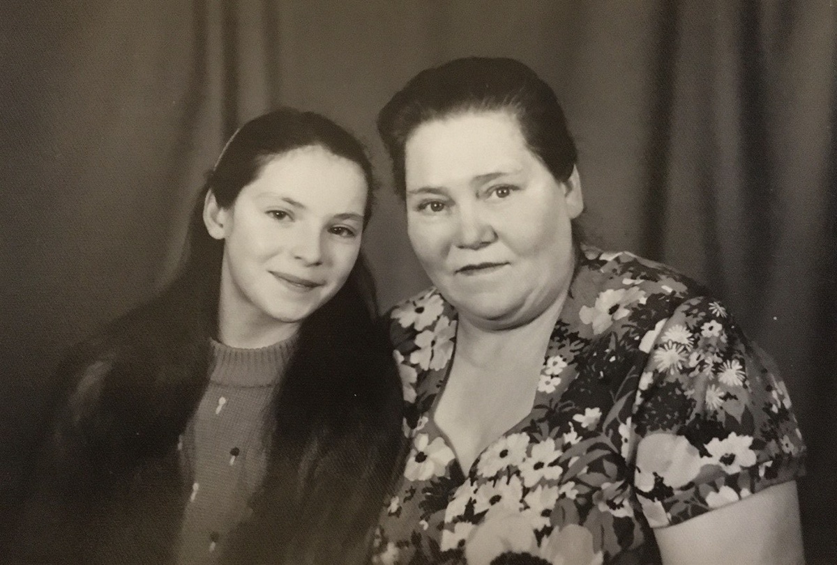 Маленькая мама и моя бабушка