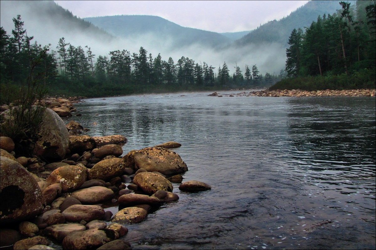 Таёжная река