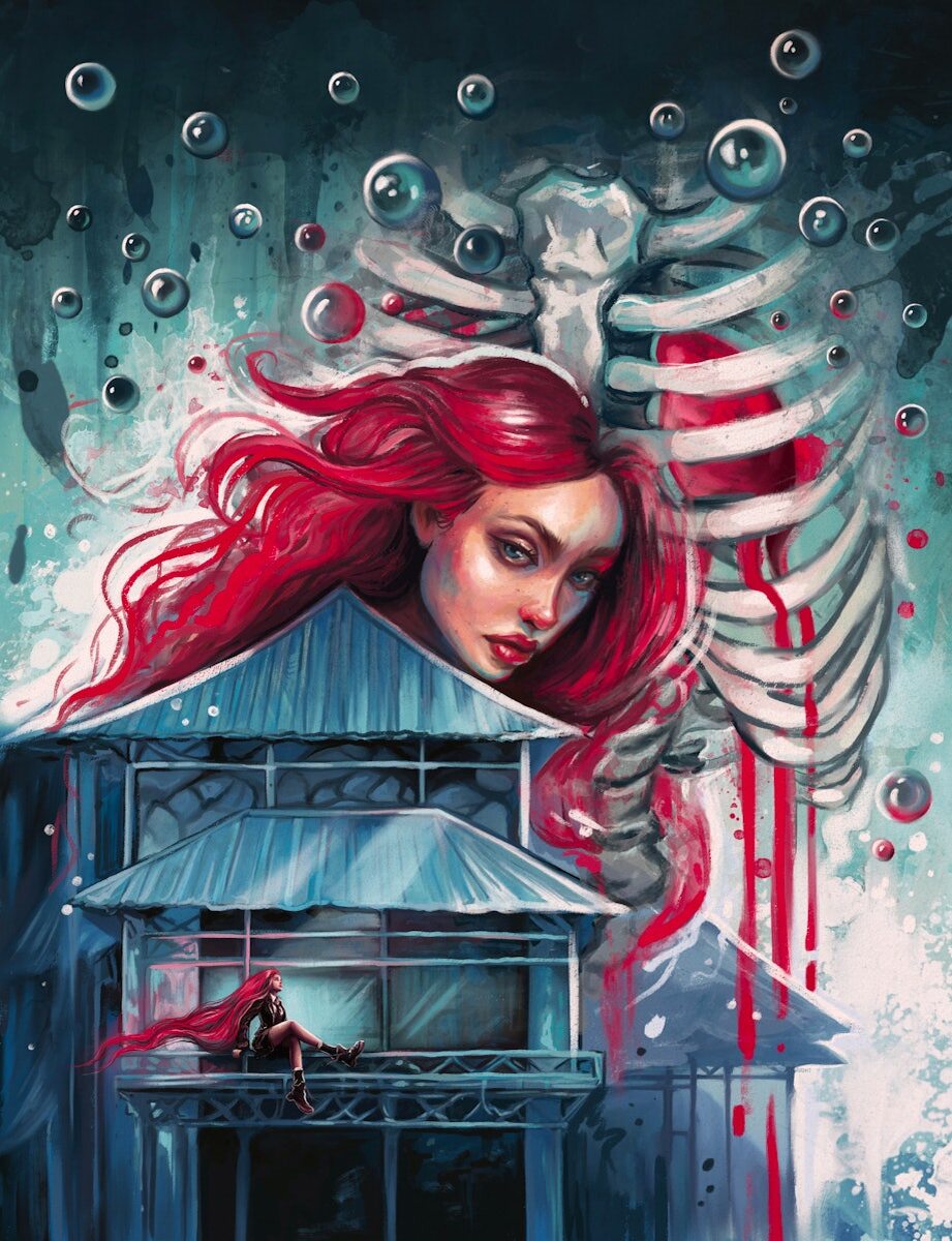 Моя иллюстрация «забытые мечты»