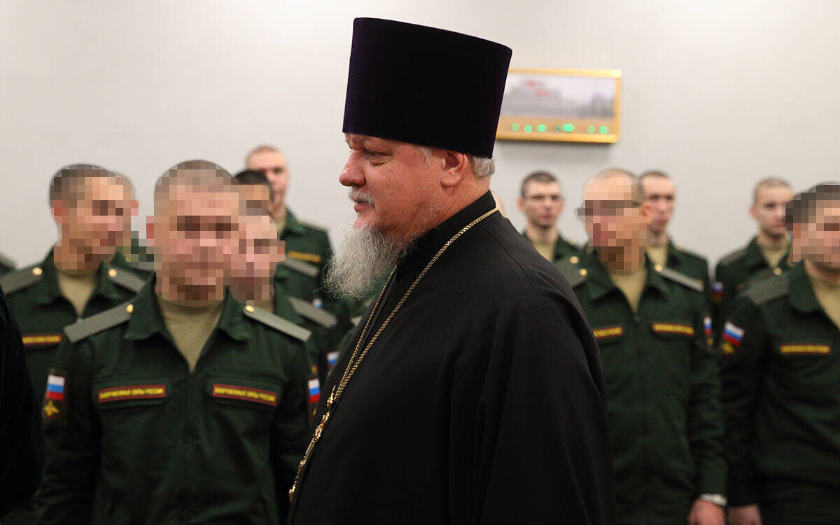 Владимир Самойленко: «Эта работа не является для меня чем-то новым, потому что у меня уже есть опыт взаимодействия с Вооруженными силами. Для меня всегда это было одно из любимых направлений в моем пастырском служении»Фото: © «Татар-информ»