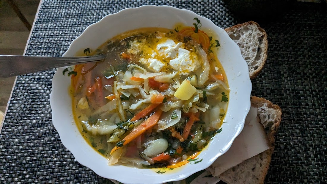 Щи летние. Фото автора