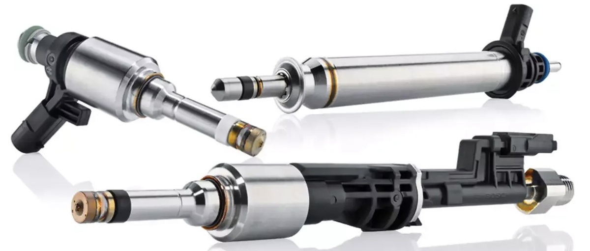 Форсунка непосредственного впрыска топлива бензинового ДВС.