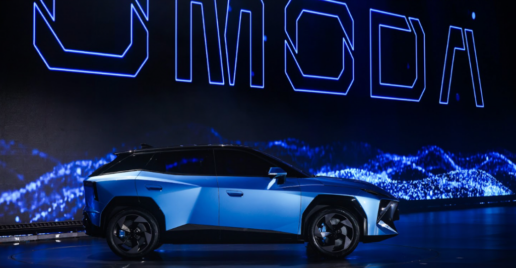 Новый кроссовер Omoda C3.