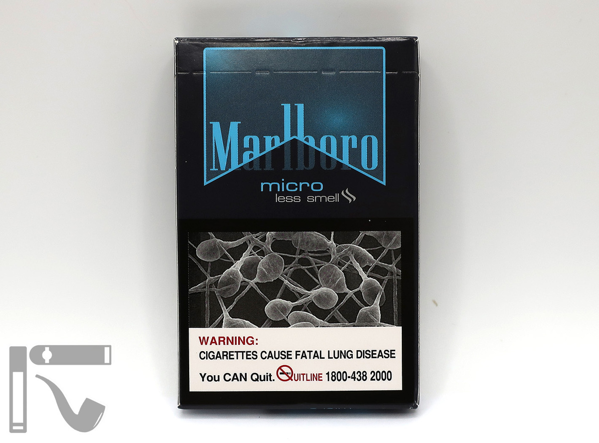 Сигареты Marlboro Micro. Фото: © канал "Уголок Курильщика"