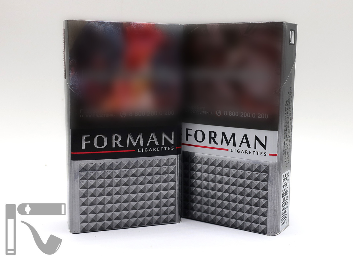 Сигареты Forman Silver. Фото: © канал "Уголок Курильщика"