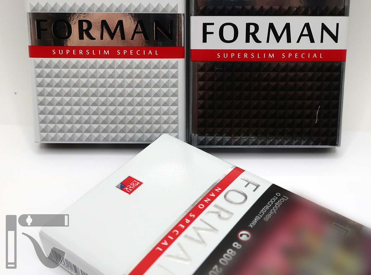 Сигареты Forman. Фото: © канал "Уголок Курильщика"
