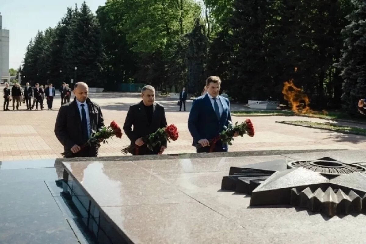    Глеб Никитин пообещал помочь в реконструкции курского мемориала