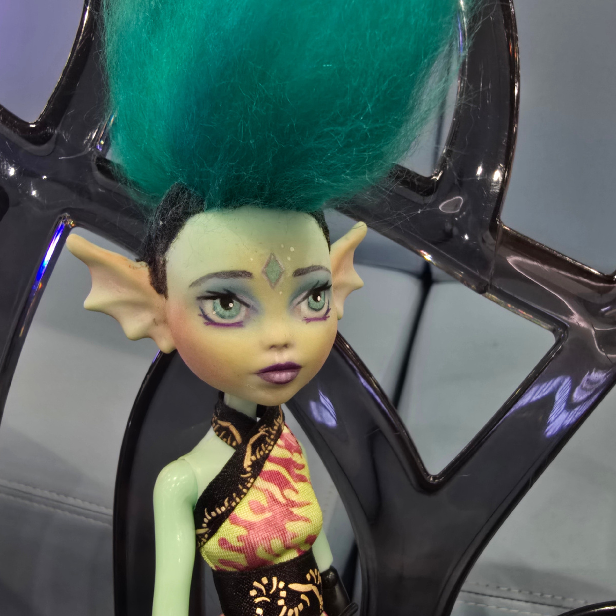 Возможно кто-то вспомнит эту русалку я начала делать её давно и только недавно закончила 