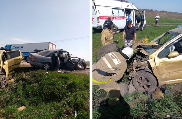    Семеро пострадавших – взрослые и трое детей – были доставлены в больницу