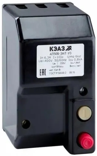 Рис. 2. Выключатель автоматический АП50Б