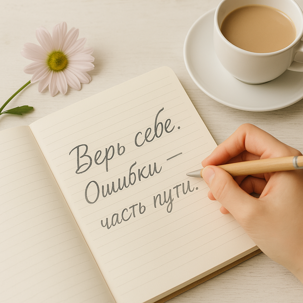 Верь в себя. Ошибки — часть пути