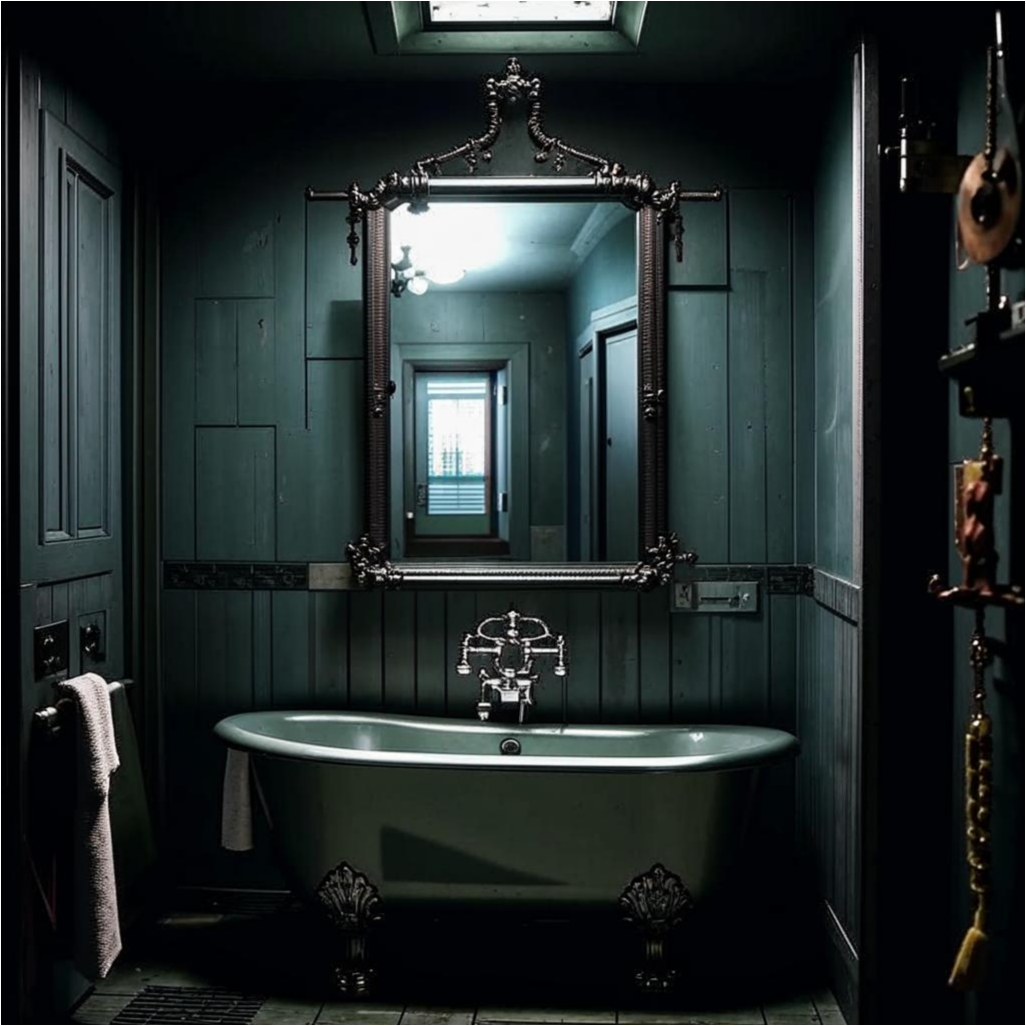 Зеркало излучающее холод и страх