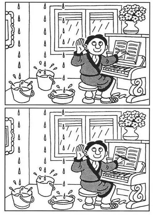 Зарядка для ума: сможете найти все семь различий за 30 секунд?