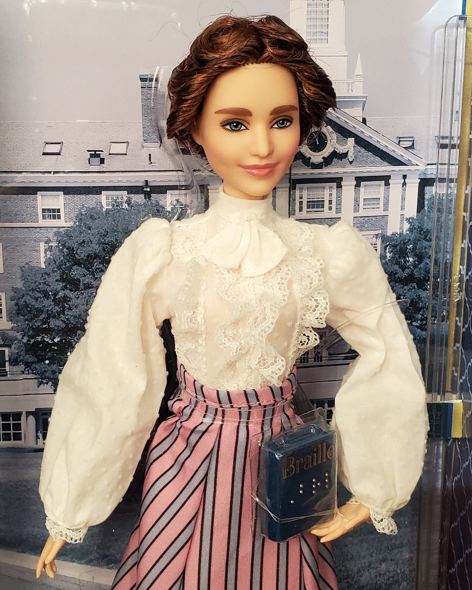 Коллекционная кукла Barbie Helen Keller Барби Хелен Келлер ©Joyntz