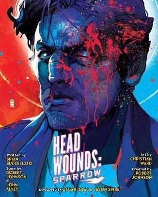 обложка графического романа “Рана в голове: Воробей” (Head Wounds: Sparrow) | 2022 год