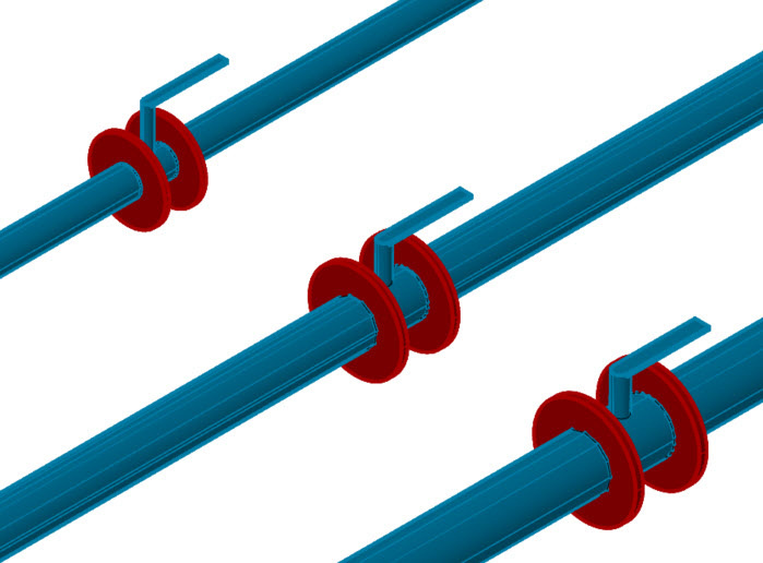 3 крана шаровых на разные типоразмеры