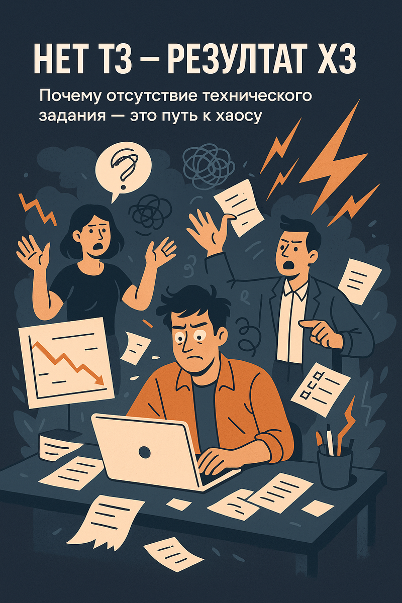 Нет ТЗ — результат ХЗ: почему отсутствие технического задания — это путь к хаосу