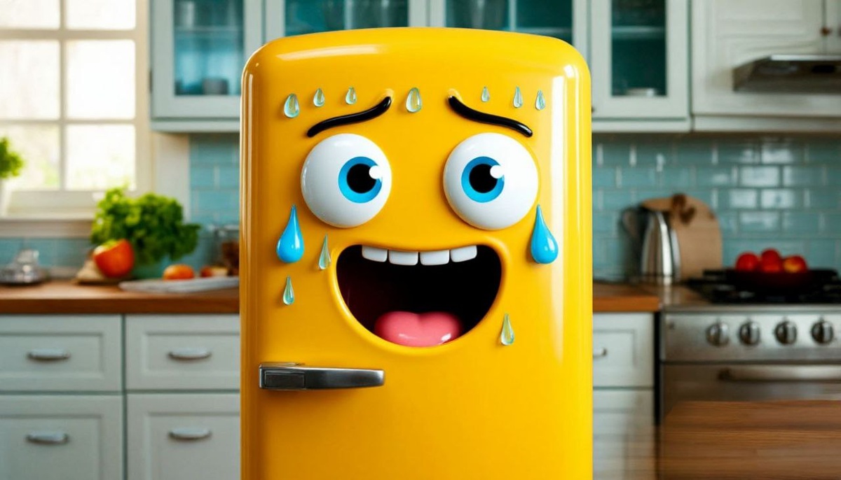 холодильник плачет