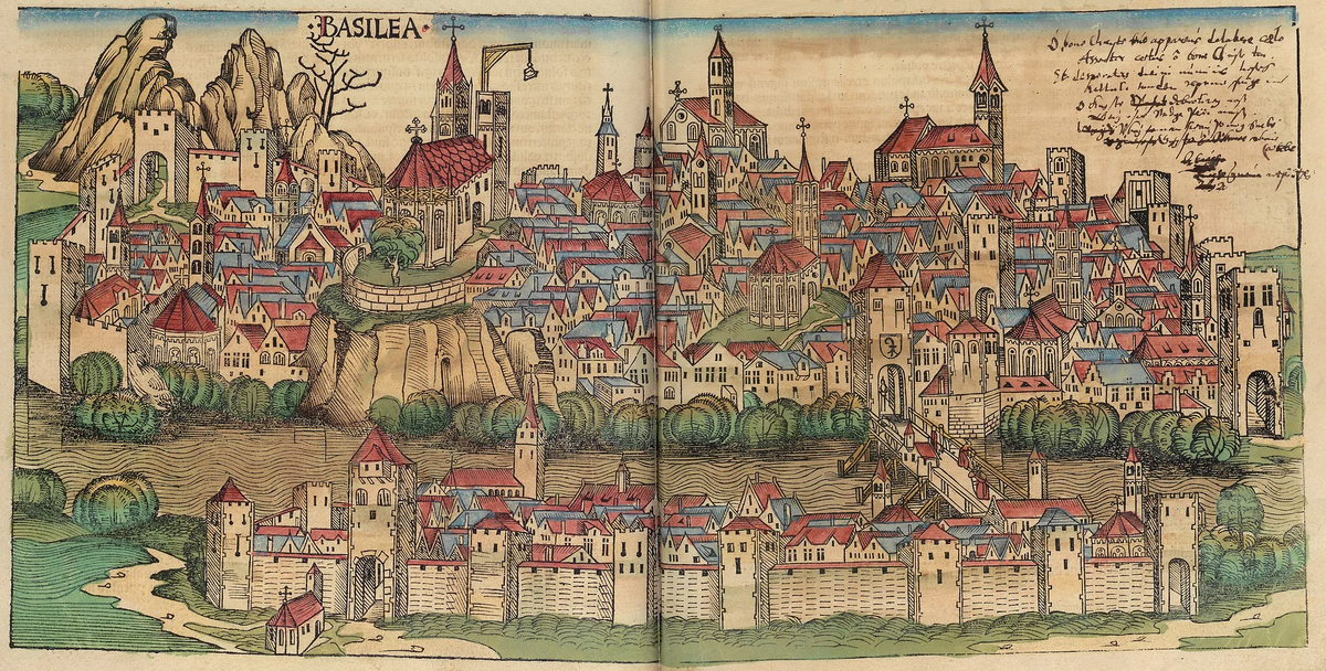 Базель в XVI веке
