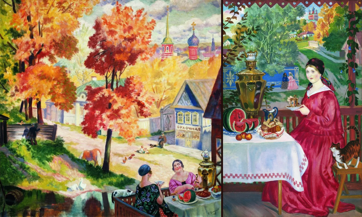 Художник Б.М. Кустодиев