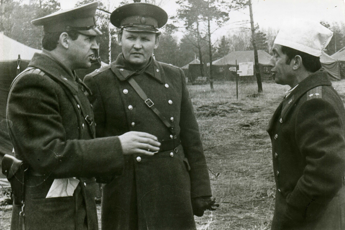 Госпиталь на учениях...