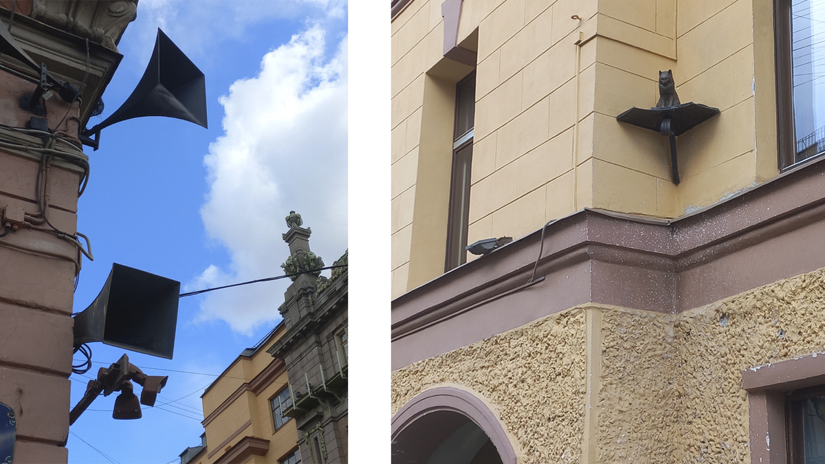 Пересечение Невского проспекта и Малой Садовой улицы