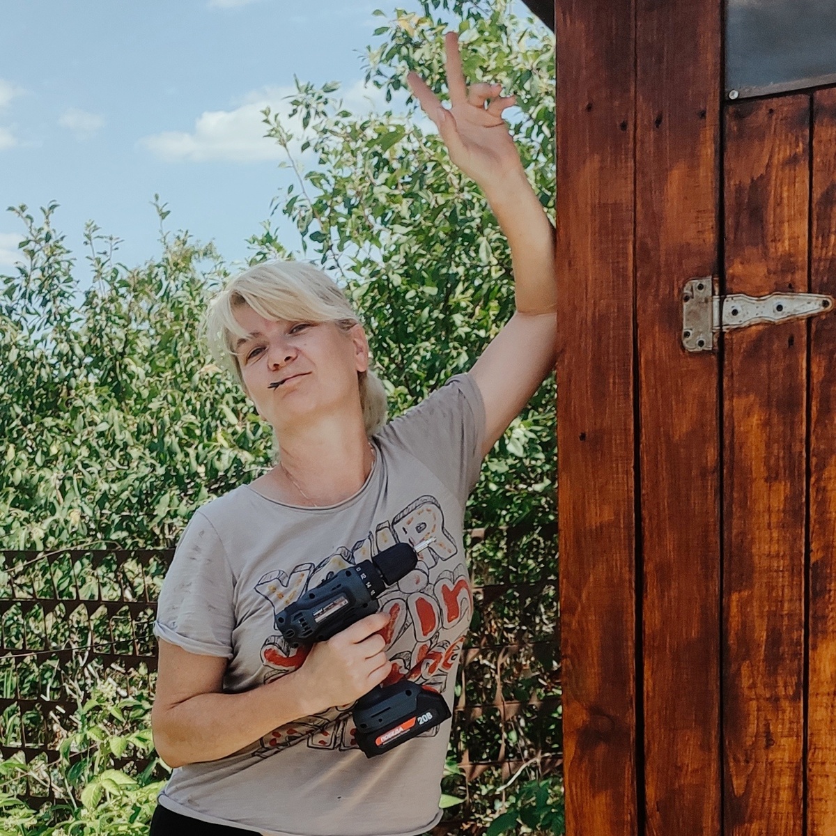 Картина маслом Я и шуруповерт. Хорошие майские праздники - длинные праздники! Всё можно успеть