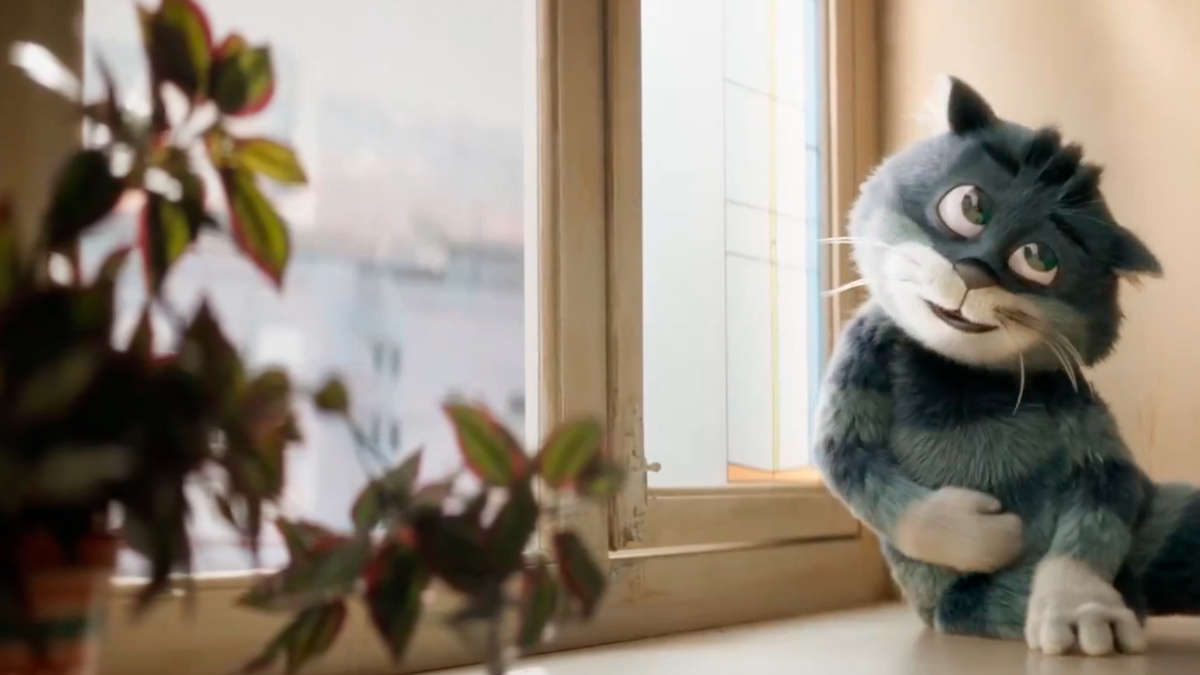 Кот Матроскин. Кадр из нового трейлера. Источник: https://clck.ru/3Lko5F