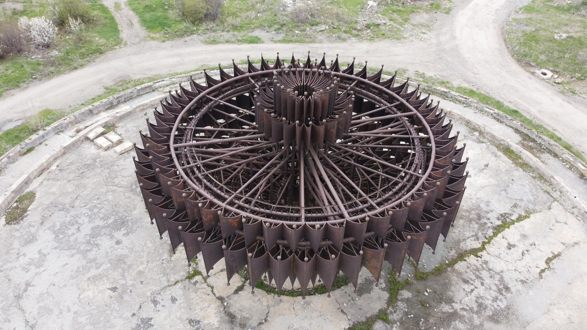 Фонтан "Дружба" (он же Железный фонтан) в Гюмри