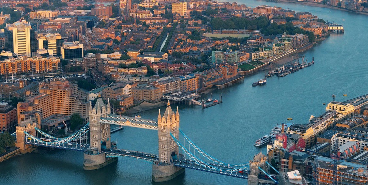 Тауэрский мост с виду 