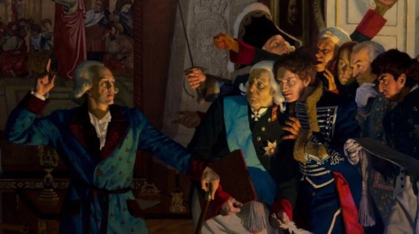 Убийство Павла I в представлении современного художника