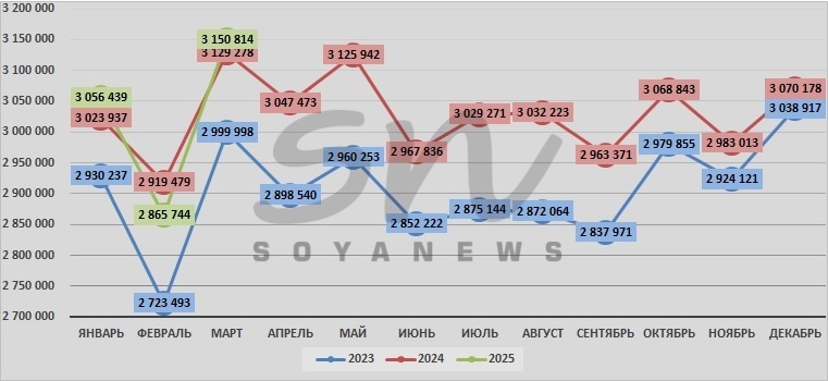 Источник: SoyaNews, данные Росстата
