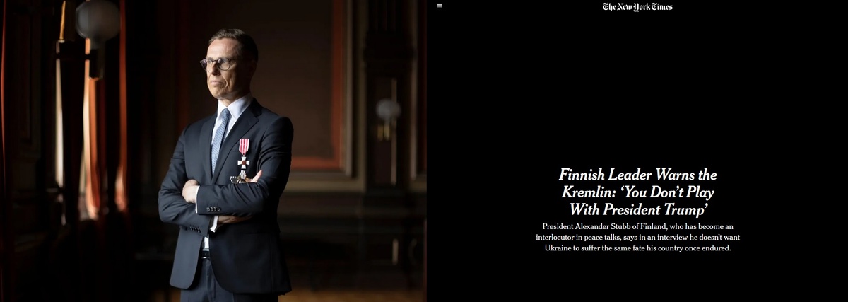    Фото: скриншот статьи NYT